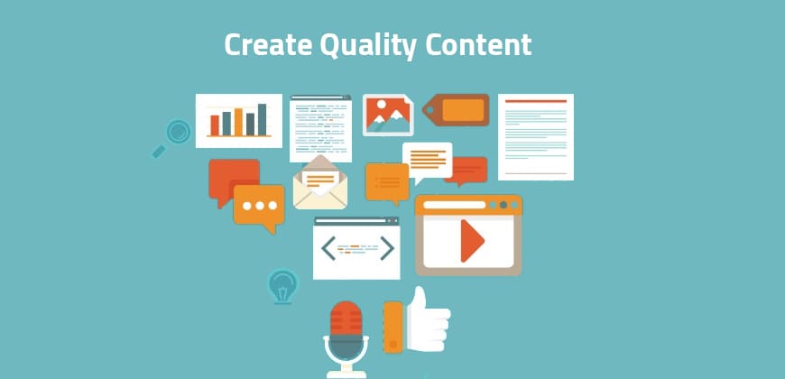 Crea contenido de calidad