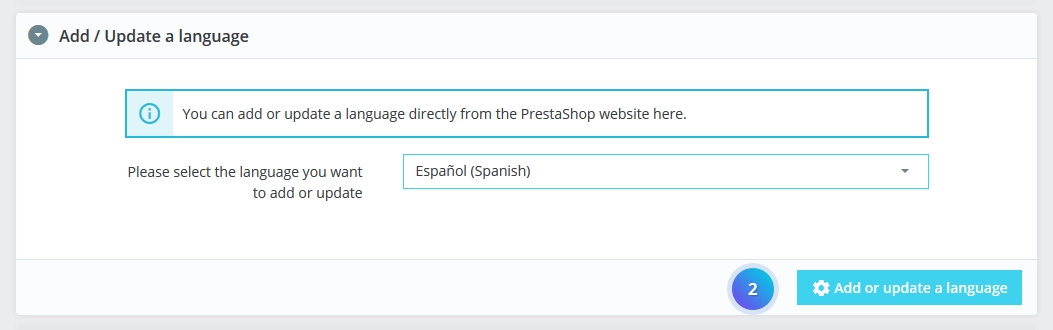 Prestashop 1.7.X - How To Add A New Language