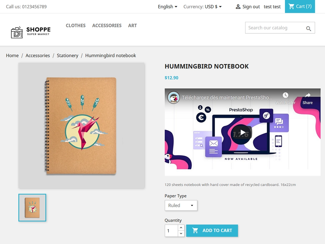 Prestashop 1.7.x. - How To Add Videos To The Product Page