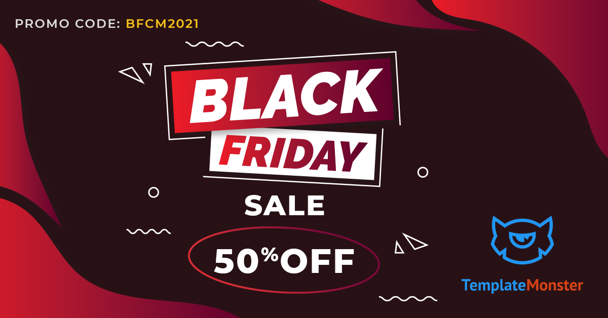 Grandes ofertas de Black Friday de Templatemonster