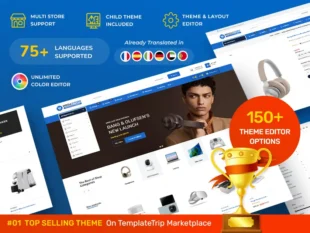 MegaStore - Negozio di elettronica multiuso avanzato per PrestaShop