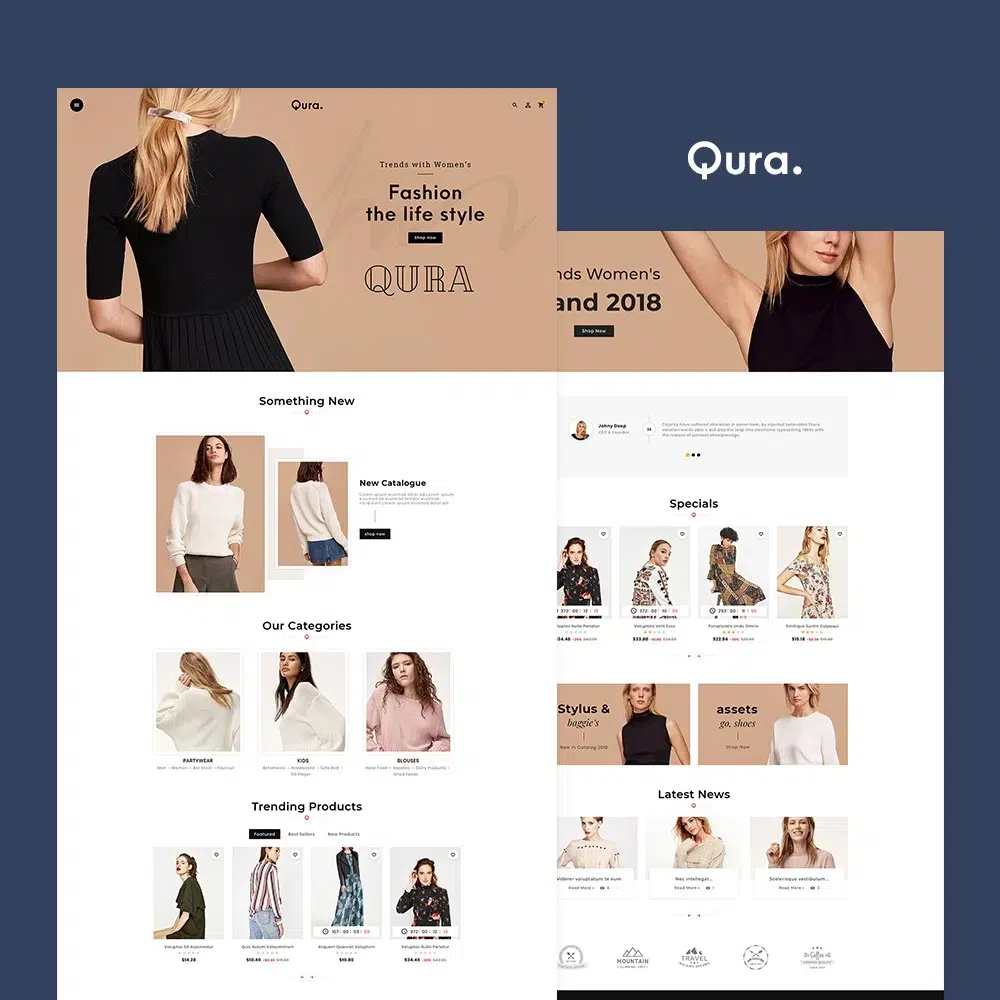 Qura - Fashion &Amp; Clothes - Prestashop Responsive Theme