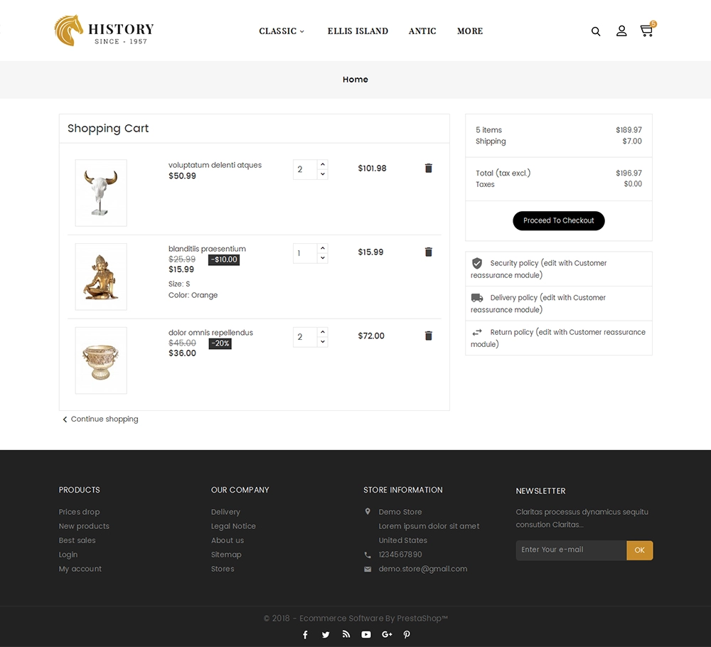 Antique Statue Art - Prestashop Responsive Theme Antique Statue Art - Prestashop Responsive Theme