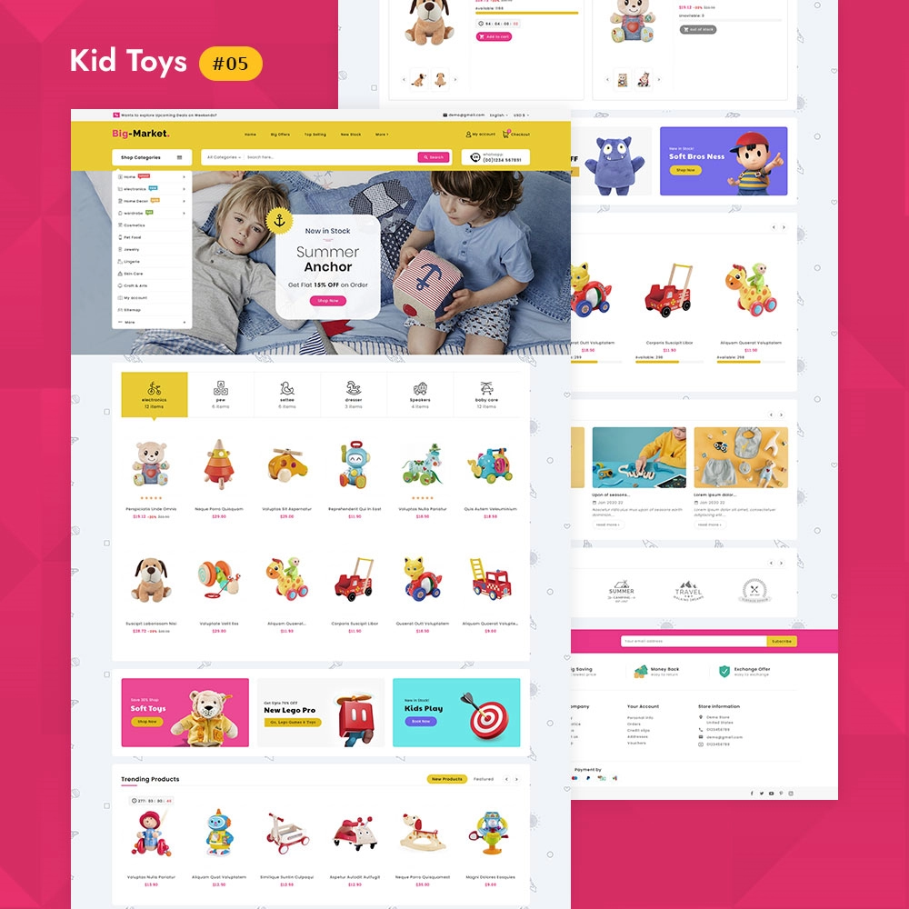 BigMarket - Multi-purpose Electronics Marketplace Store – Prestashop Responsive Theme