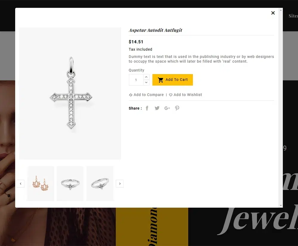 Elegant Jewelry & Imitations Store – Prestashop Responsive Theme