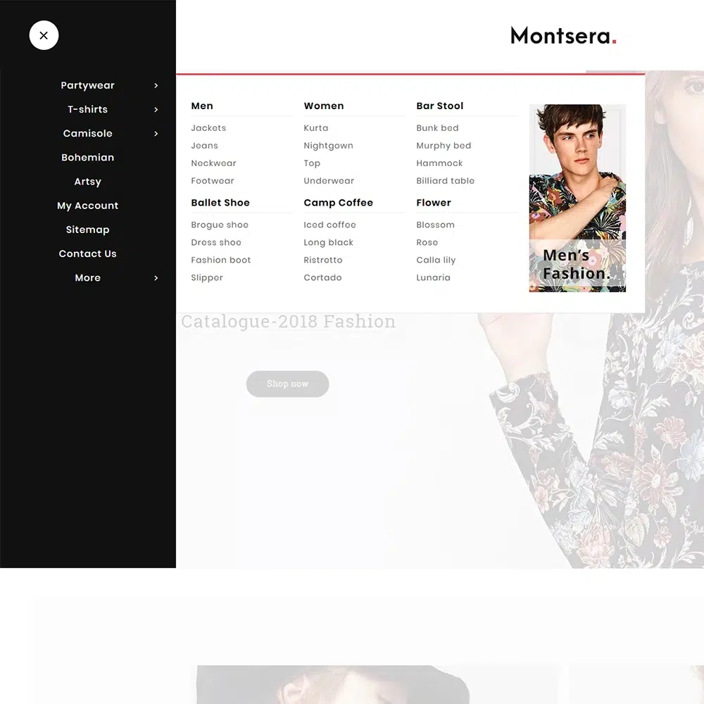Monstera Fashion Catalog - Responsywny motyw Prestashop