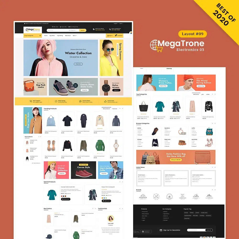 Megatrone - Mega negozio di elettronica multiuso - Tema reattivo Prestashop