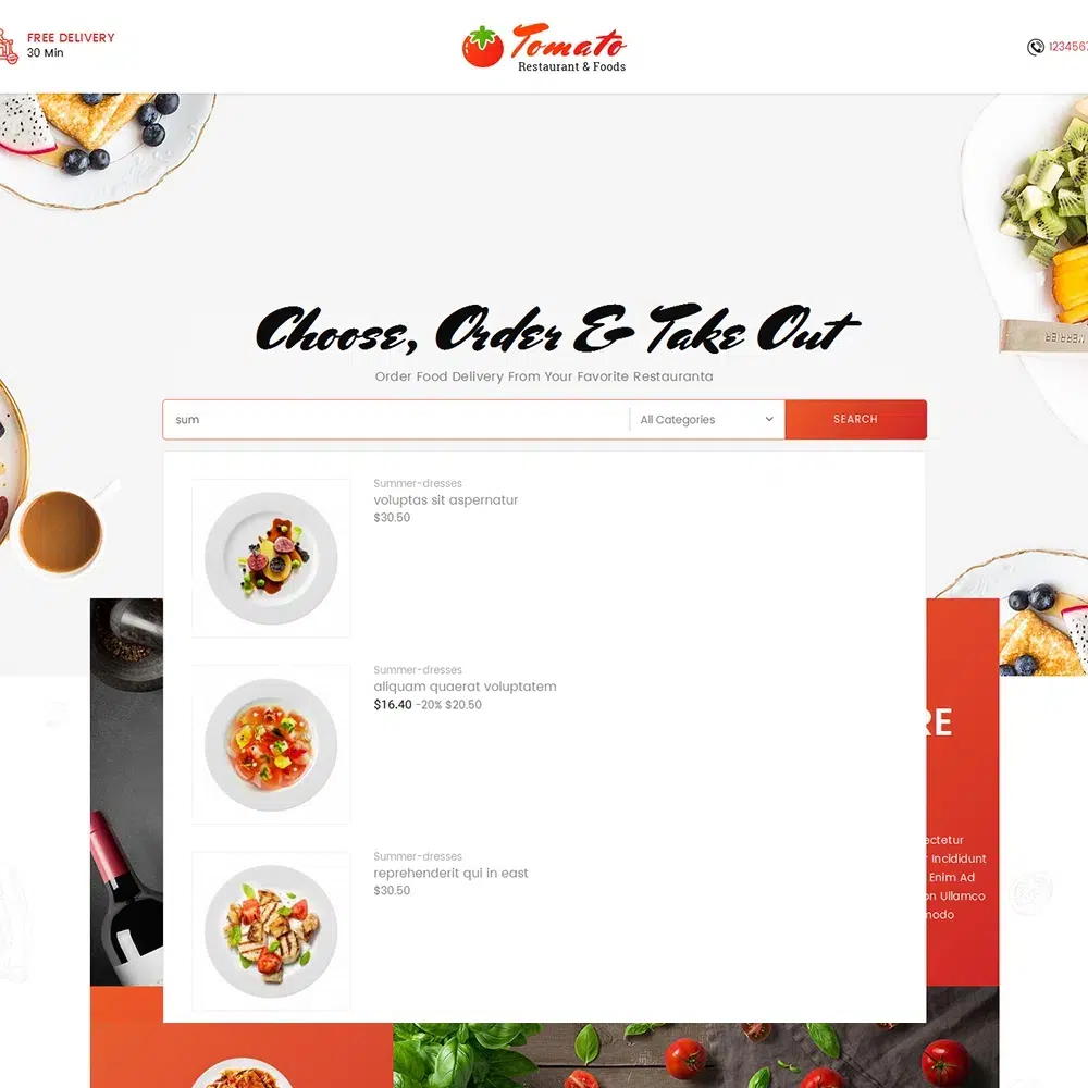 Tomate - Alimentos &Amp; Restaurante - Tema responsivo Prestashop