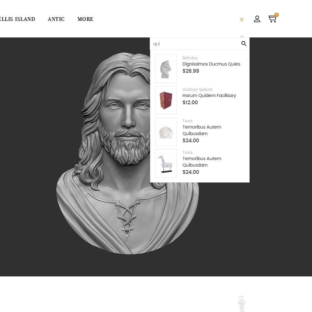 Antique Statue Art - Prestashop Responsive Theme Antique Statue Art - Prestashop Responsive Theme