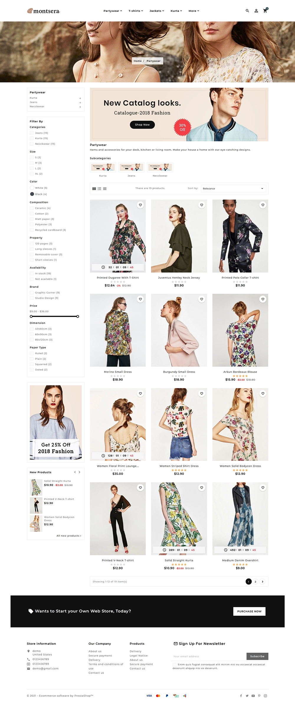 Fashion Trend Monstera - Prestashop Responsive Theme