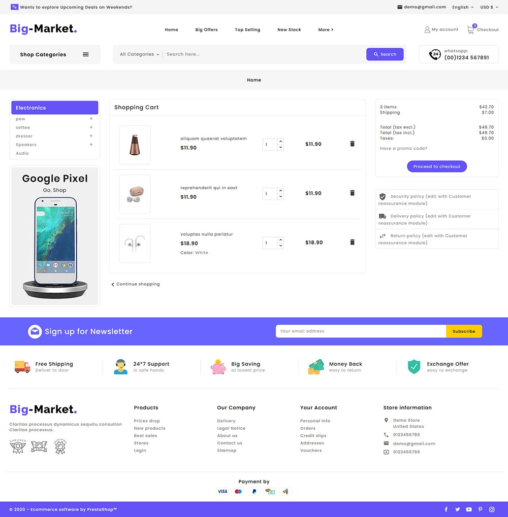 BigMarket - Multi-purpose Electronics Marketplace Store – Prestashop Responsive Theme