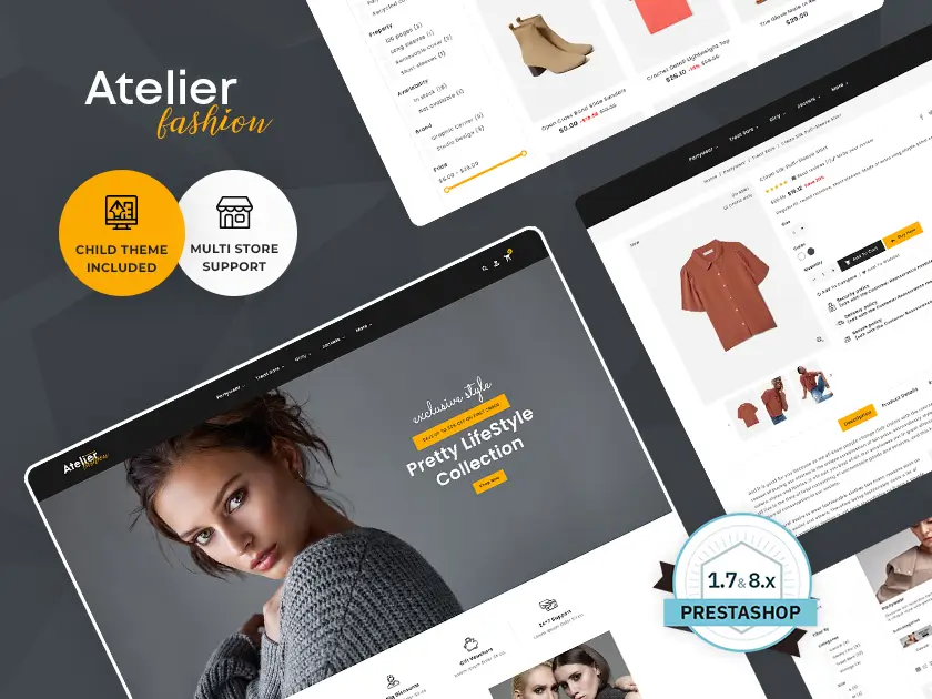 Atelier - Fashion, Style & Apparels - Prestashop Responsive Theme