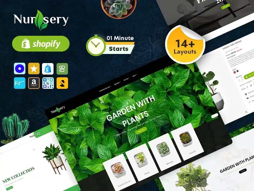 Kwekerij - Shopify Multifunctioneel responsief thema