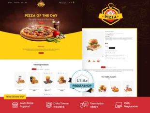 Pizza - Fast Food & Restaurant - Prestashop Responsive Theme