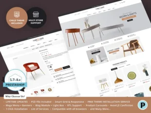 Furniwood - Furniture, Home Decor & Crafts - Prestashop Responsive Theme