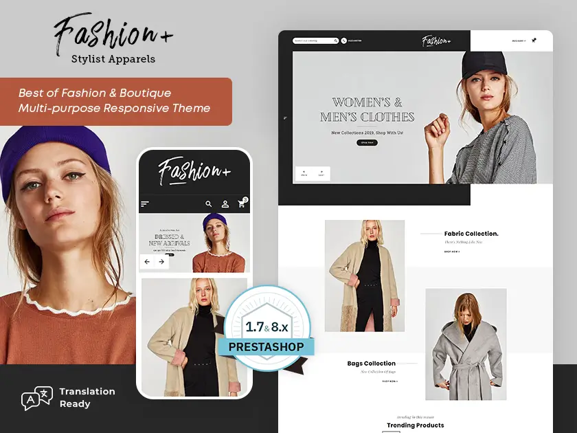 Fashion Plus - Stylist Apparels - Prestashop Responsive Theme