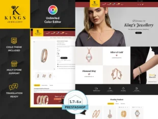 Kings Schmuck & Nachahmung - Prestashop Responsive Theme