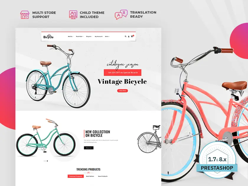 Rideways - Bicycle Parts & Accessories - Prestashop Responsive Theme