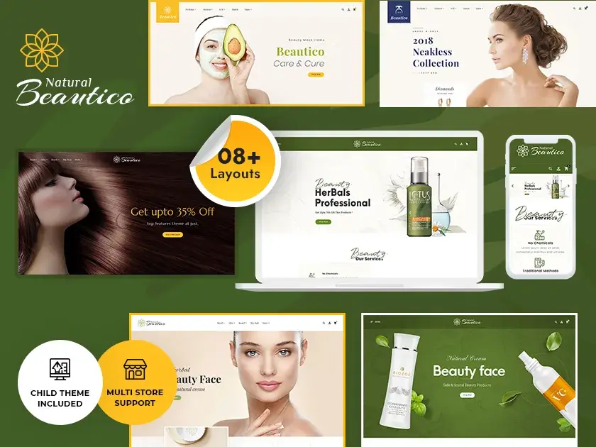 Beautico - Beauty & Cosmetics - Prestashop Responsive Theme