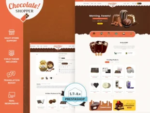 Kupiec czekolady – słodycze &Amp; Uroczystości - Responsywny motyw Prestashop