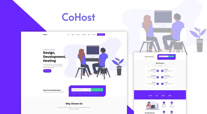 Cohost - Plantilla Responsiva HTML Gratuita