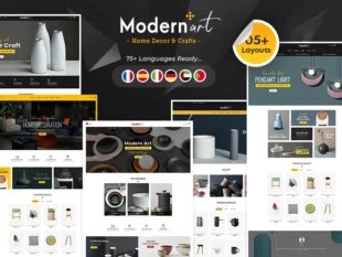 Modern Art - Home Decoration - Prestashop Responsive Theme