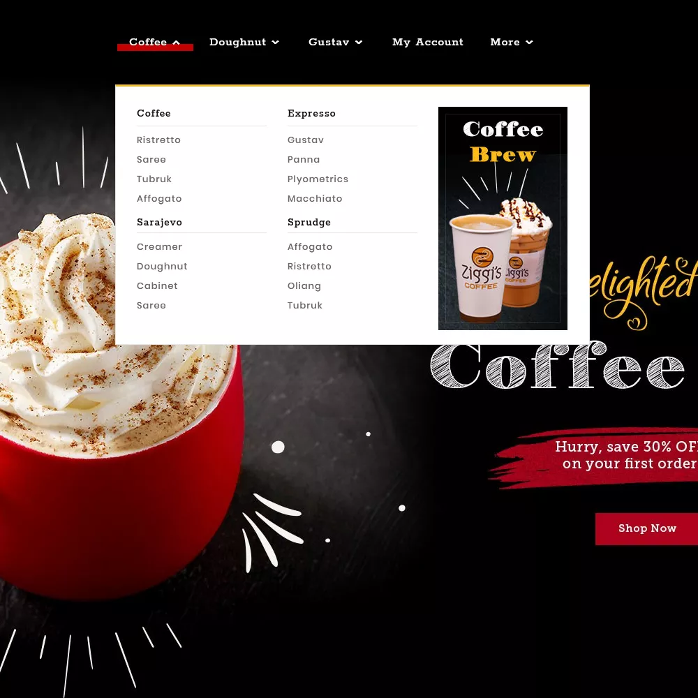 BrewChic - Coffee Shop - Prestashop Responsive Theme