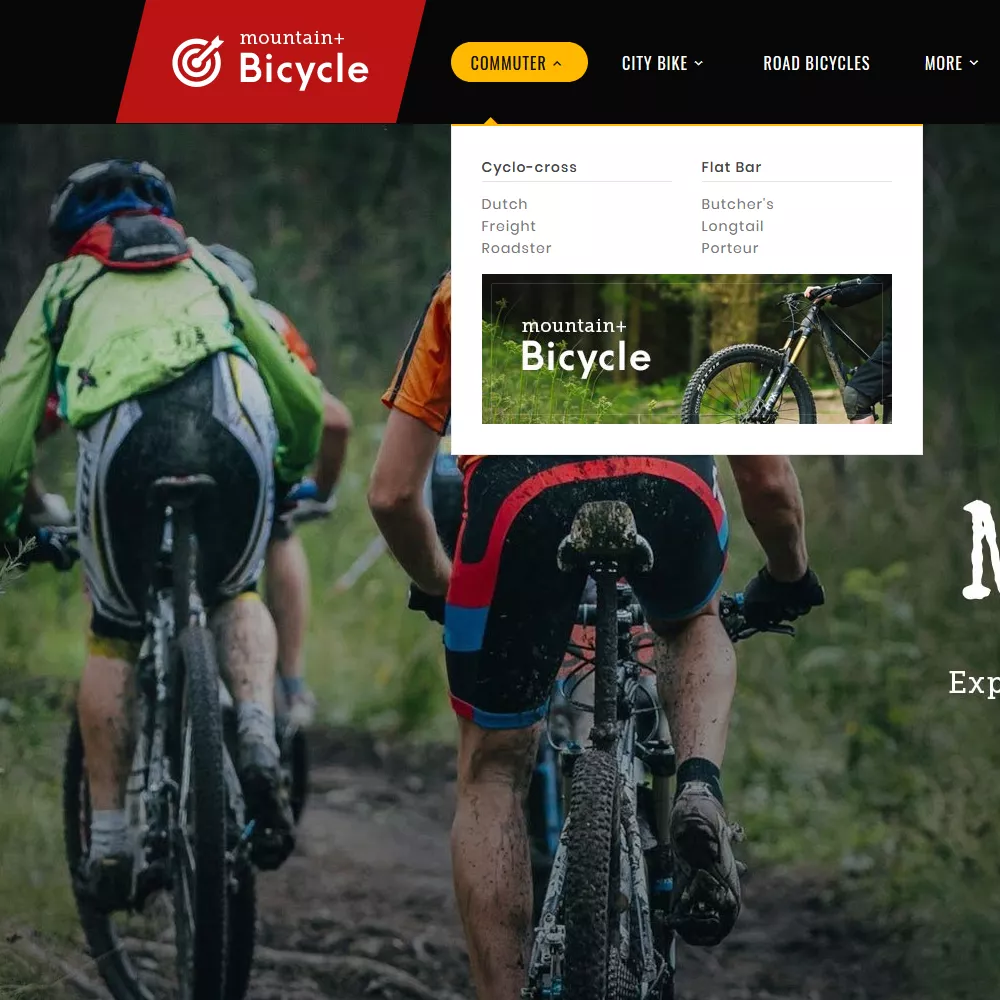 Bicycle - Sports & Riding - Prestashop Responsive Theme
