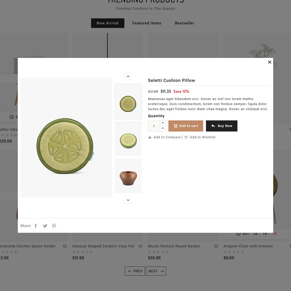 Furniwood - Furniture, Home Decor & Crafts - Prestashop Responsive Theme