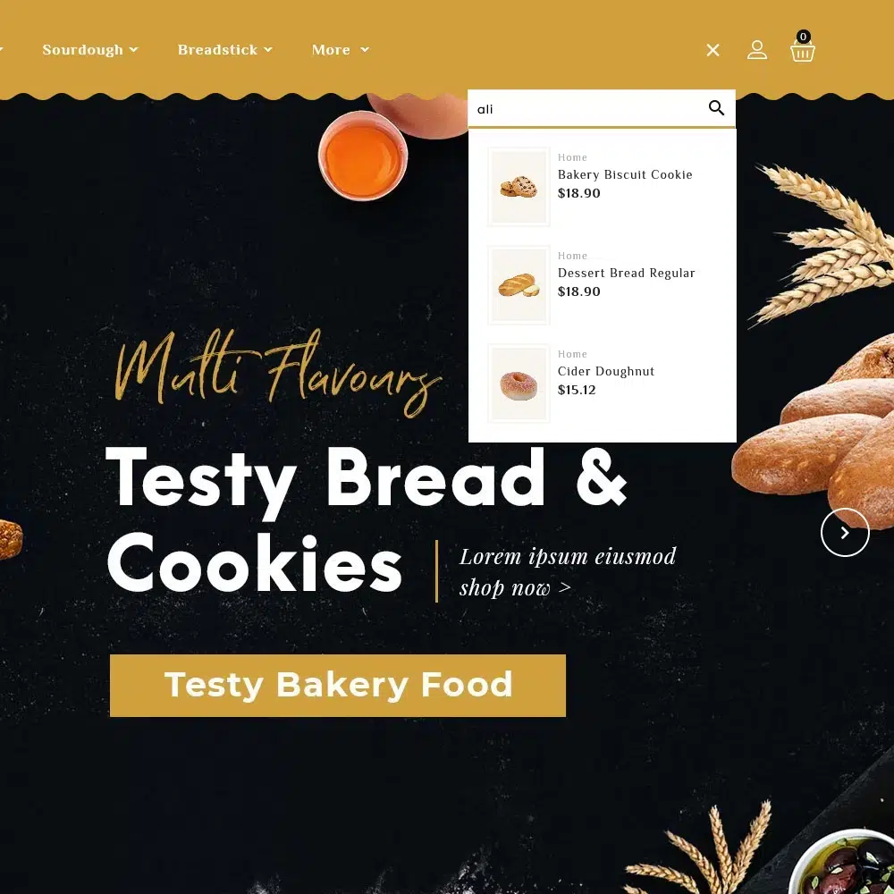 Bakery - Fresh Bakes & Breads - PrestaShop Responsive Theme
