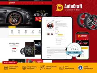 AutoCraft - Automotive & Auto Parts - Prestashop Responsive Theme