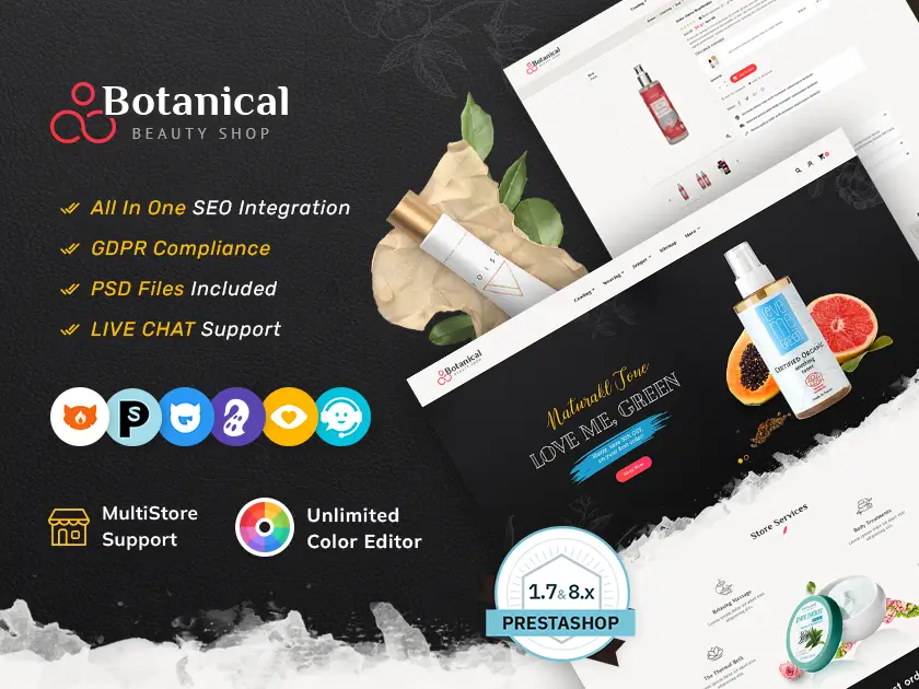 Best 5+ Prestashop Health &Amp; Beauty Themes For Sale - Preview 00 21