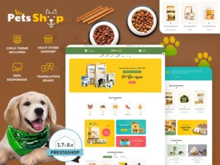 Opieka nad zwierzętami &Amp; Animal Shop - Responsywny motyw Prestashop