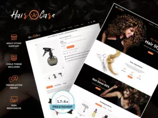 Hair & Care - Beauty Salon Shop - Prestashop Responsive Theme