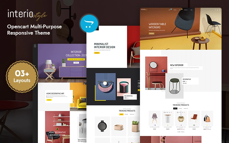 Interiostyle Opencart Theme From Templatemonster