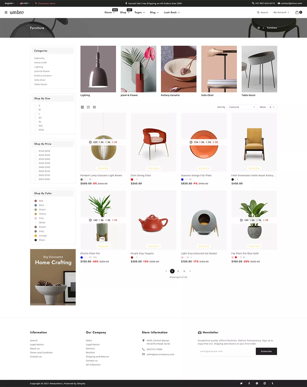 Umbro - Modern Home Decor & Crafts - Shopify 2.0 Responsive Theme Umbro - Modern Home Decor & Crafts - Shopify 2.0 Responsive Theme