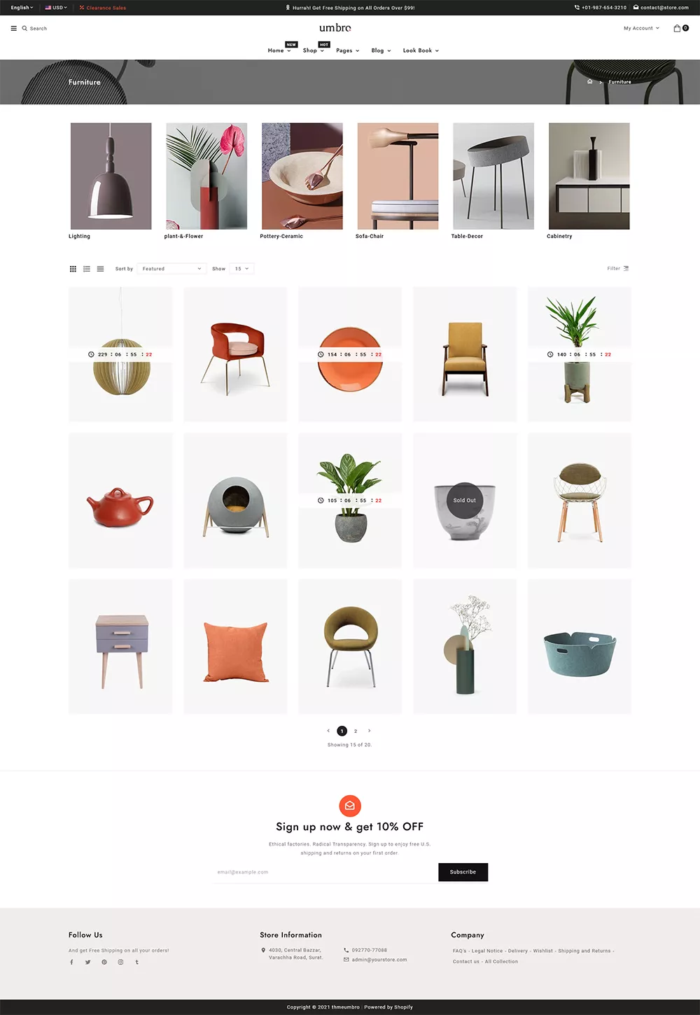 Umbro - Modern Home Decor & Crafts - Shopify 2.0 Responsive Theme Umbro - Modern Home Decor & Crafts - Shopify 2.0 Responsive Theme