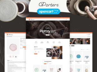 Porters - Minimal Home Decor - OpenCart Responsive Theme