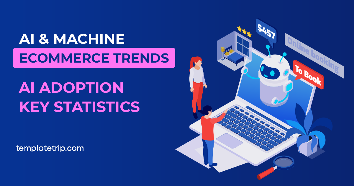 Tendencias de comercio electrónico de inteligencia artificial y aprendizaje automático
