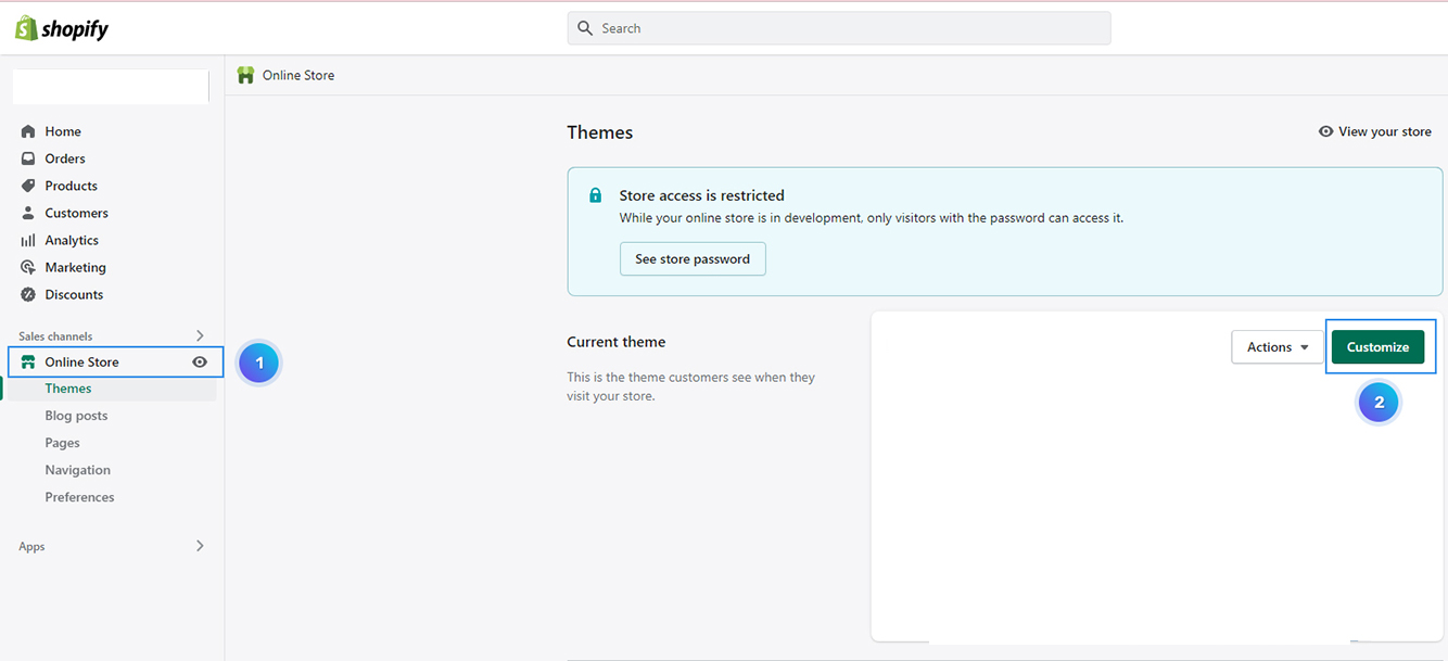 Shopify - Come nascondere gli articoli "Marca", "Disponibilità" e "Stampa"