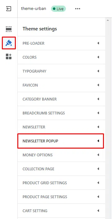 Shopify - How to Manage the newsletter popup - TemplateTrip