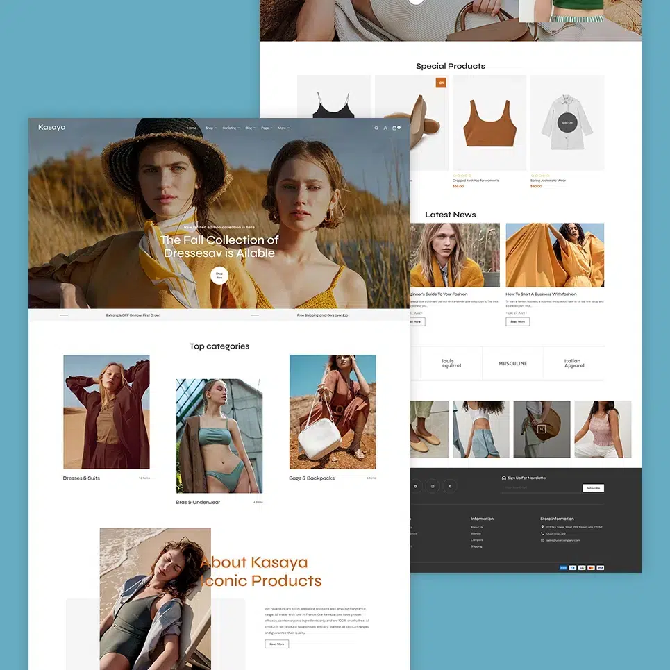 Kasaya - Crafted Fashion &Amp; Boutique Theme For Shopify