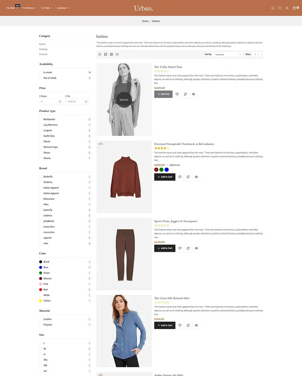 Urban - Luxurious and Trending Fashion Shopify 2.0 Responsive Theme