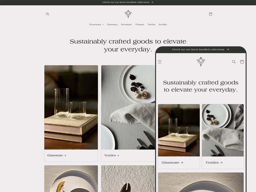 Die 10+ besten kostenlosen Shopify-Themes zum Verkauf im Jahr 2023 – 04. Kostenloses Shopify-Theme von Craft