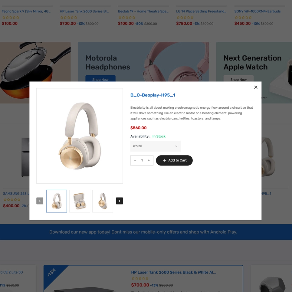 Megastore - Electronics & Gadgets Marketplace Store for Shopify OS 2.0
