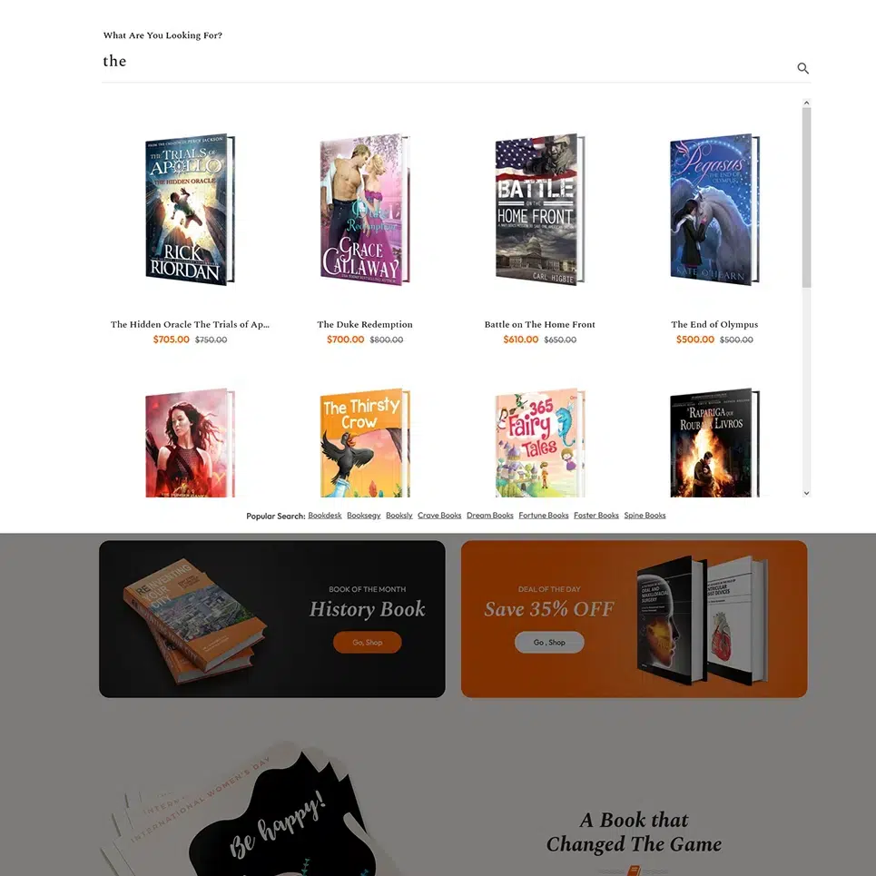 Broszura — responsywny motyw Shopify Os2.0 dla księgarni internetowej
