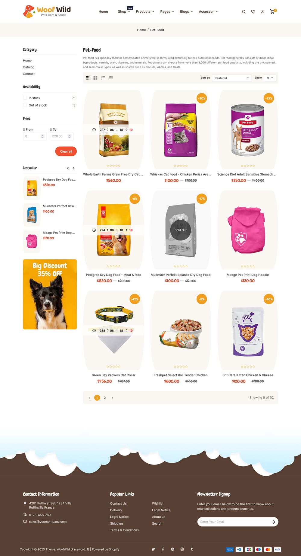WoofWild - Pet Food Store - Shopify 2.0 Multipurpose Responsive Theme WoofWild - Pet Food Store - Shopify 2.0 Multipurpose Responsive Theme