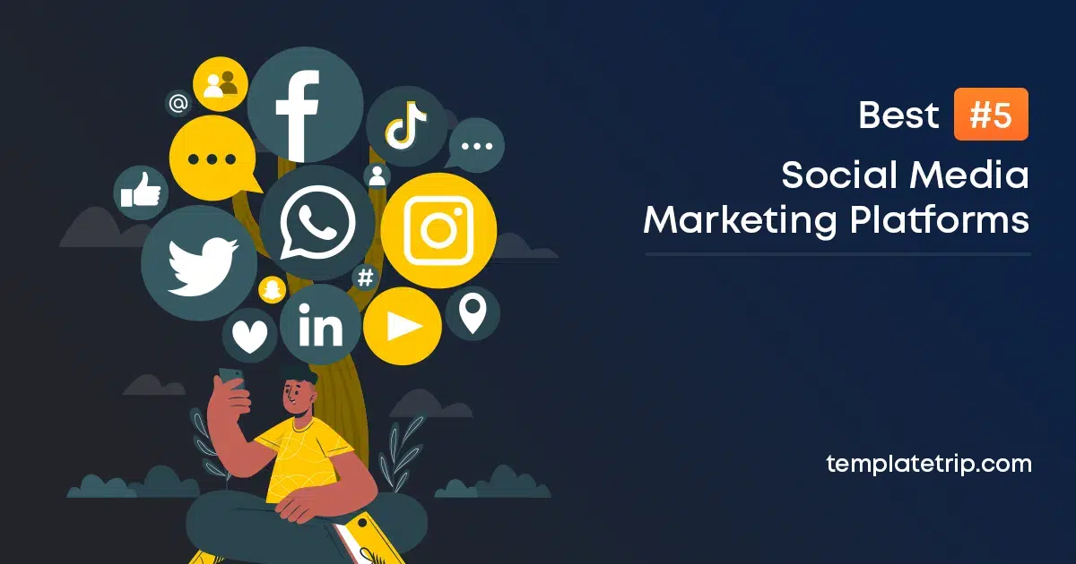 Lista de las 5 mejores plataformas de marketing en redes sociales
