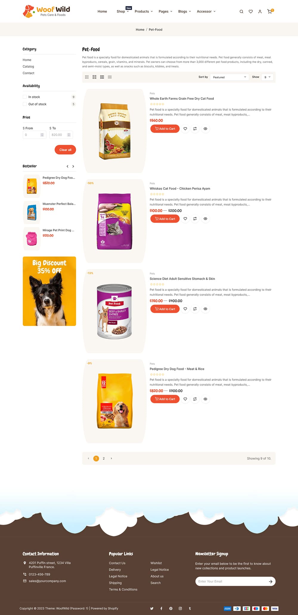 WoofWild - Pet Food Store - Shopify 2.0 Multipurpose Responsive Theme WoofWild - Pet Food Store - Shopify 2.0 Multipurpose Responsive Theme