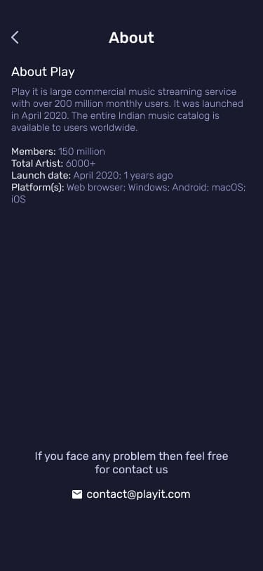 Playit - Kit interfaccia utente per app di musica moderna e podcast (modello Figma e Adobe Xd)